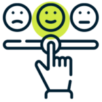 ikona zadowolonego klienta